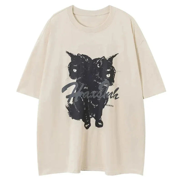 ShadowPaws Down Shoulder TSHIRT