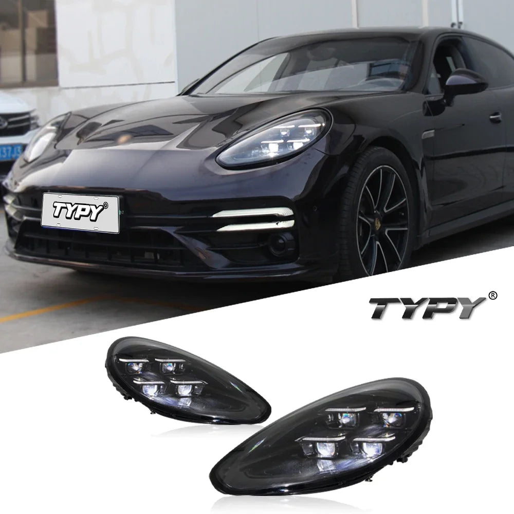 New LED Head Lamp Upgrade Modified For Porsche Panamera 970.1 970.2 Headlights 2010-2016 Dynamic Signal Lamp Auto Accessories