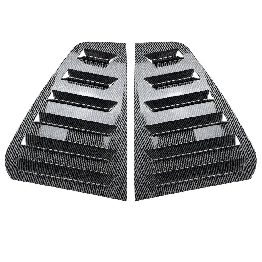 For VW Golf 5 Golf 6 Golf 7 MK5 MK6 MK7 MK7.5 2003-2020 Rear Side Window Trim Spoiler 1Pair Window Shutter Cover Louver Air Vent