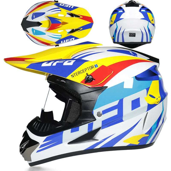 Lionstar Professional Unisex ABS Certified Motocross Helmet