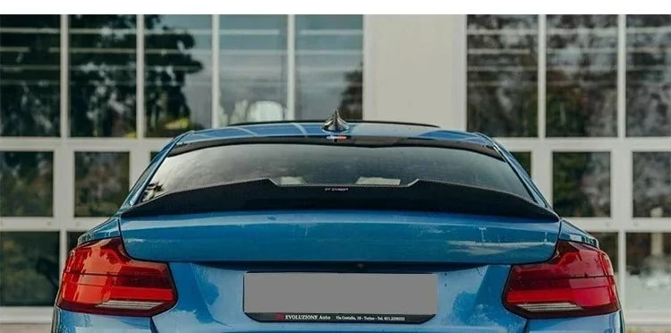 MP M4 PSM Style Rear Bumper Spoiler Lip for BMW 2 Series F22 F23 F87 2014-2021 Roof Trunk Wing Tail Top Wing Rear Wing