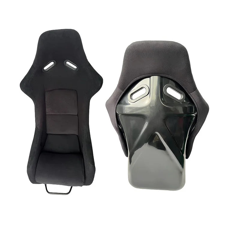 Car Seat Eco-friendly Carbon Fiber PVC Car Seat For Adults Customizable Double Sliding Buckle Universal Seat