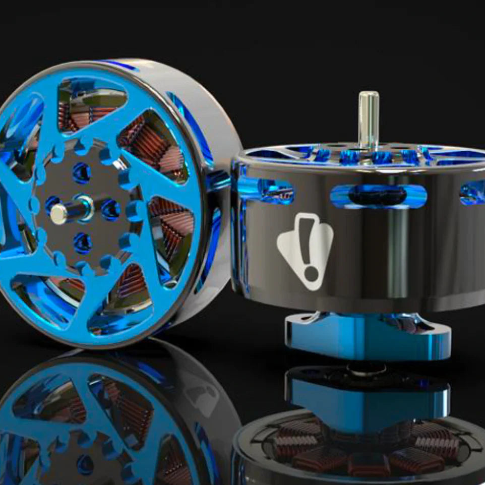 Ummagawd Aerolite 1605 3600KV Motor - Gunmetal/Blue