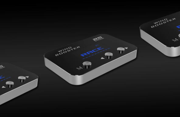 WINDBOOSTER 3S OBD Acceleration Performance Throttle Controller & Pedal Remap - Utilising Chip Tuning / Electronic Engine Tuning - Econ / Sport / Sport+ / Race Modes - OLED Display