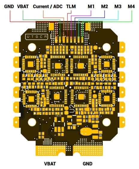 Airbot Furling32 Mini 4in1 45A ESC (3-6S)