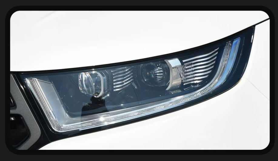 TYPY LED DRL Lightbar Projector Headlights Ford Edge 2015-2019 LHD