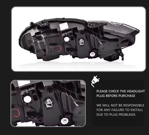 TYPY LED DRL Lightbar Projector Headlights Honda Accord RGB 2018-2022 LHD