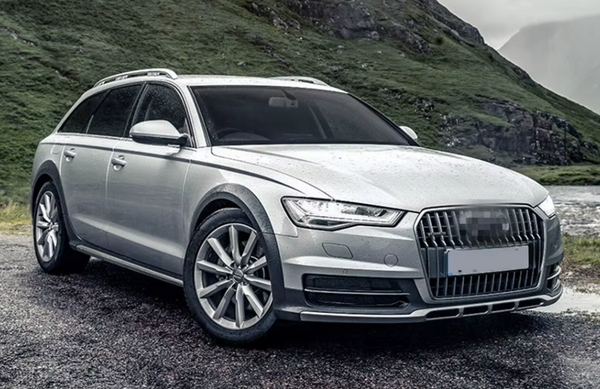 TYPY LED DRL Lightbar Projector Headlights Audi A6 C7 2012-2018 A6L XENON NO AFS LHD