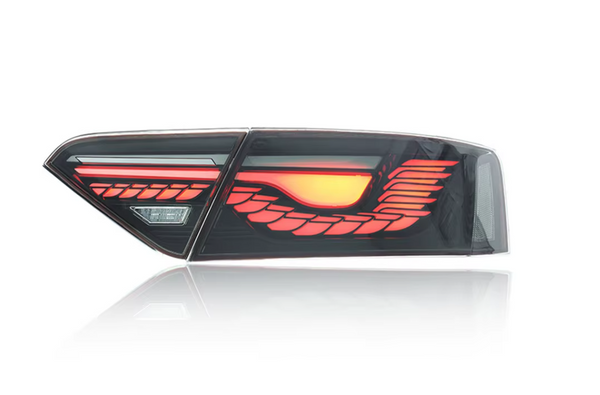 TYPY LED DRL BMW Audi A5 Led Tail Lights 2008-2016 Taillights Lightbar Dynamic Sequential Rear Lights Tail Lamps LHD