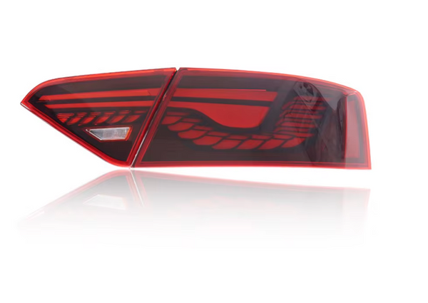 TYPY LED DRL BMW Audi A5 Led Tail Lights 2008-2016 Taillights Lightbar Dynamic Sequential Rear Lights Tail Lamps LHD
