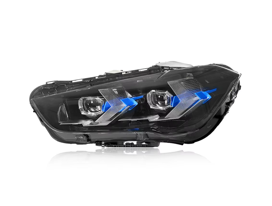 TYPY LED DRL Lightbar Projector Headlights BMW X1 F48 F49 2016-2019 LHD x3 Versions: Xenon / Halogen / LED