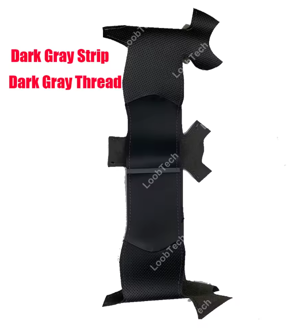 Steering Wheel Cover For Porsche 911 986 996 Boxster S 98-04 Black Perforated Leather Hand Sewn Wrap Cover For Manual Can Fit Tiptronic