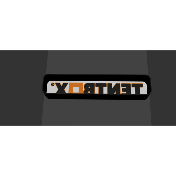 TentBox LED Lightbox – Adventure-Inspired Glow for Vanlife & Camping Enthusiasts (Batteries Not Included)