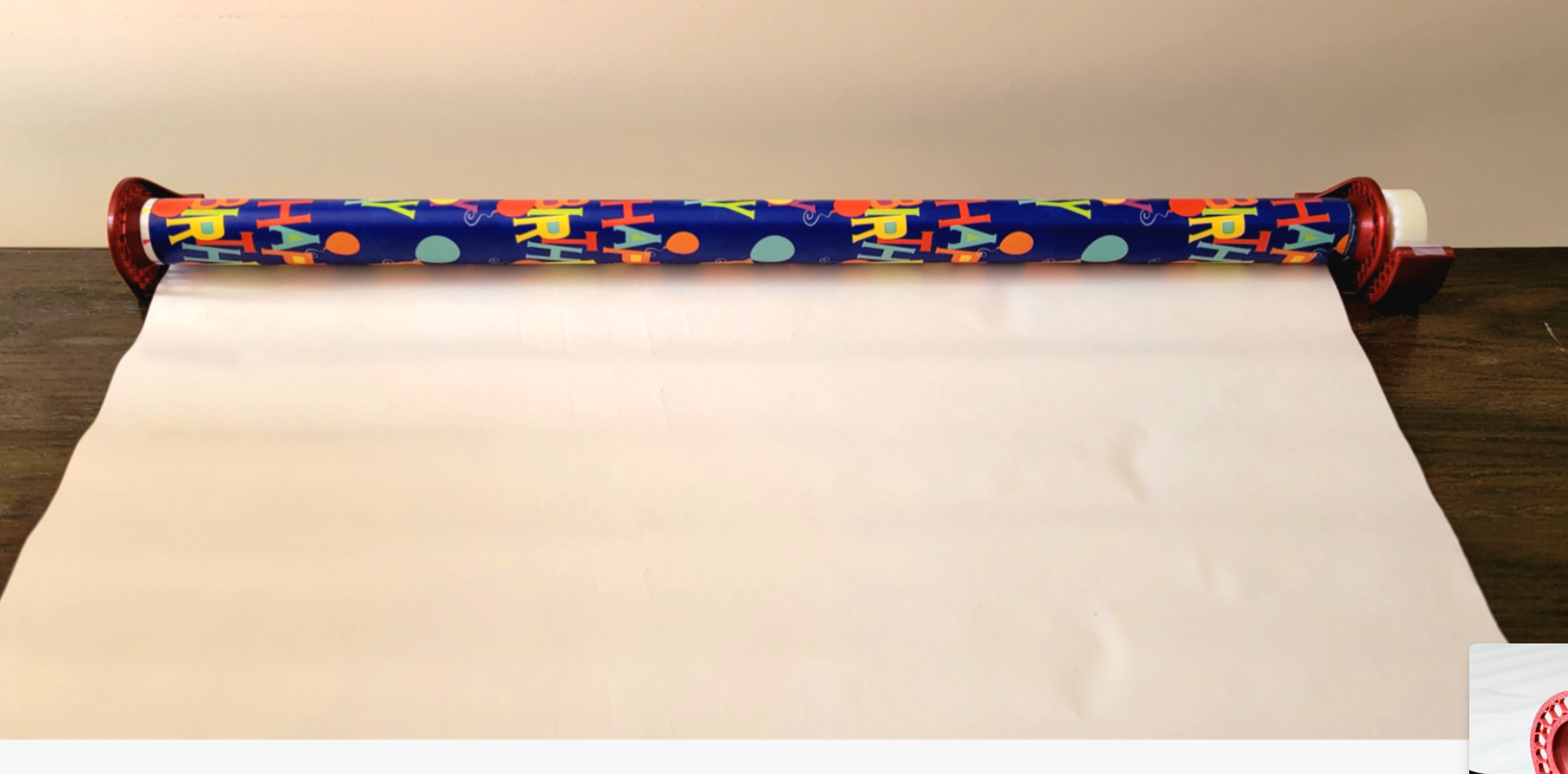 WrapMate™ Tabletop Gift Wrap Clip – Secure Paper Holder for Wrapping Station Setup