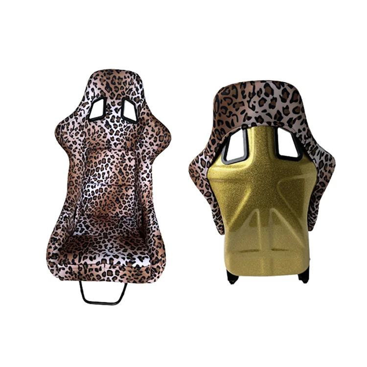 Car Seat Eco-friendly Carbon Fiber PVC Car Seat For Adults Customizable Double Sliding Buckle Universal Seat