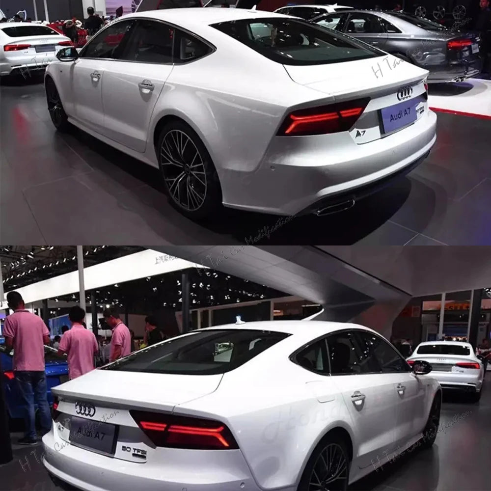 Pair Tail Light Assembly For 2011-2012-2013-2014 Audi A7 LED LED Tail Lights Brake lights Tail Lamp Driving Lights Brake Light