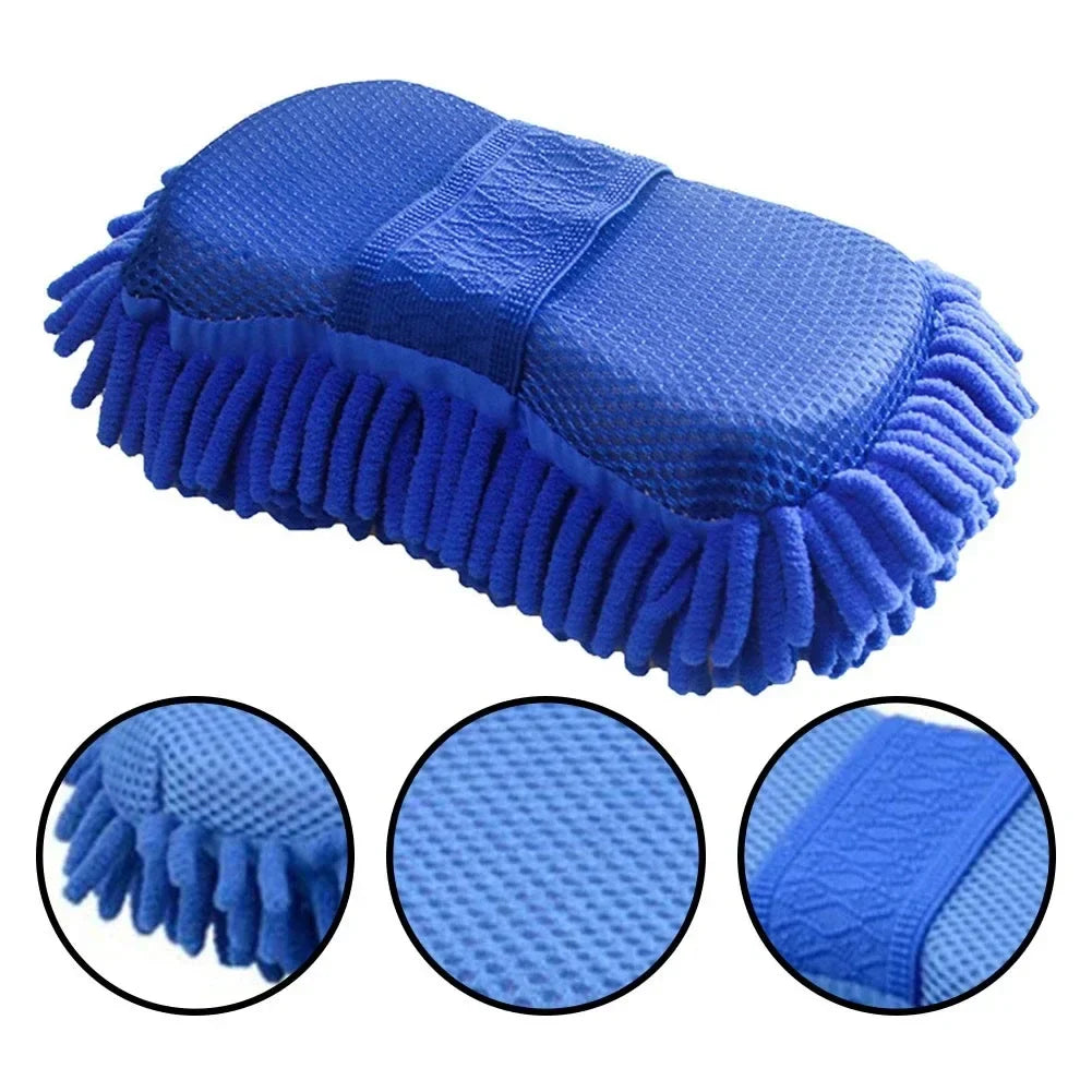 Ultra Fine Fiber Car Wash Machine Sponge Brush Cleaning Car Care Details Brush Washing Towels Car Gloves Styling Accessories