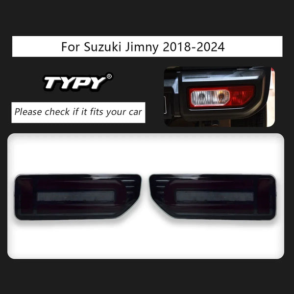 TYPY Dynamic Turn Signal Tail Lamp Automotive Accessories Upgrade Modified New LED For Suzuki Jimny 2018-2024 Taillights