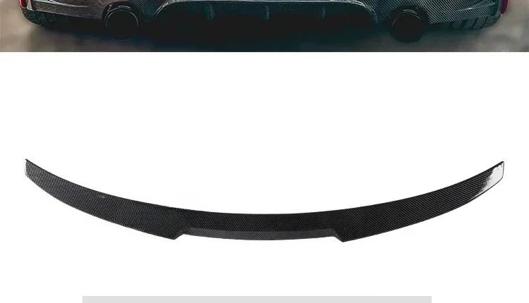 MP M4 PSM Style Rear Bumper Spoiler Lip for BMW 2 Series F22 F23 F87 2014-2021 Roof Trunk Wing Tail Top Wing Rear Wing
