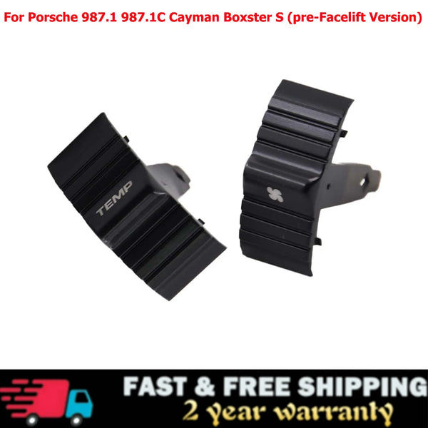 For Porsche 911 997 Boxster 987 Cayman’s (Pre-Facelift Version) Climate Control HVAC A/C TEMP Button Set