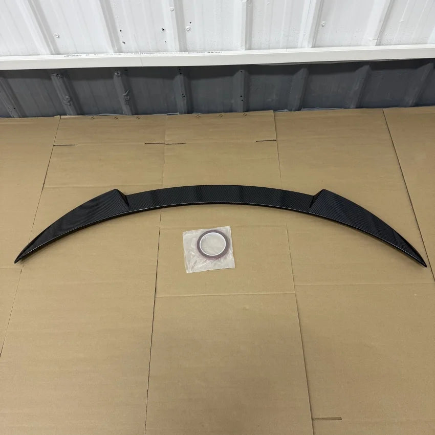 For Mercedes CLA C117 CLA180 CLA200 CLA260 CLA45 AMG 2013-2018 Car Rear Boot Trunk Spoiler Wing Body kit Gloss Black Carbon Look