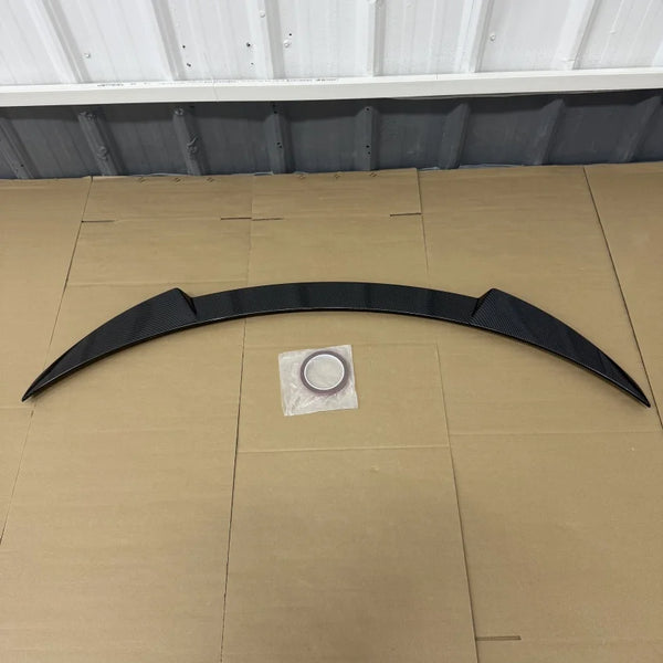 For Mercedes CLA C117 CLA180 CLA200 CLA260 CLA45 AMG 2013-2018 Car Rear Boot Trunk Spoiler Wing Body kit Gloss Black Carbon Look