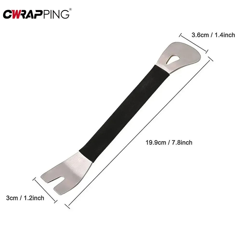 Car Interior Clip Panel Trim Hand Tools Stainless Steel Durable Trim Removal Level Pry Plate Buckle Driver for Car Accessories