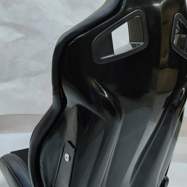 Customizable racing seats High quality Universal Slider Black Suede Fiberglass Back Bucket Racing Seats