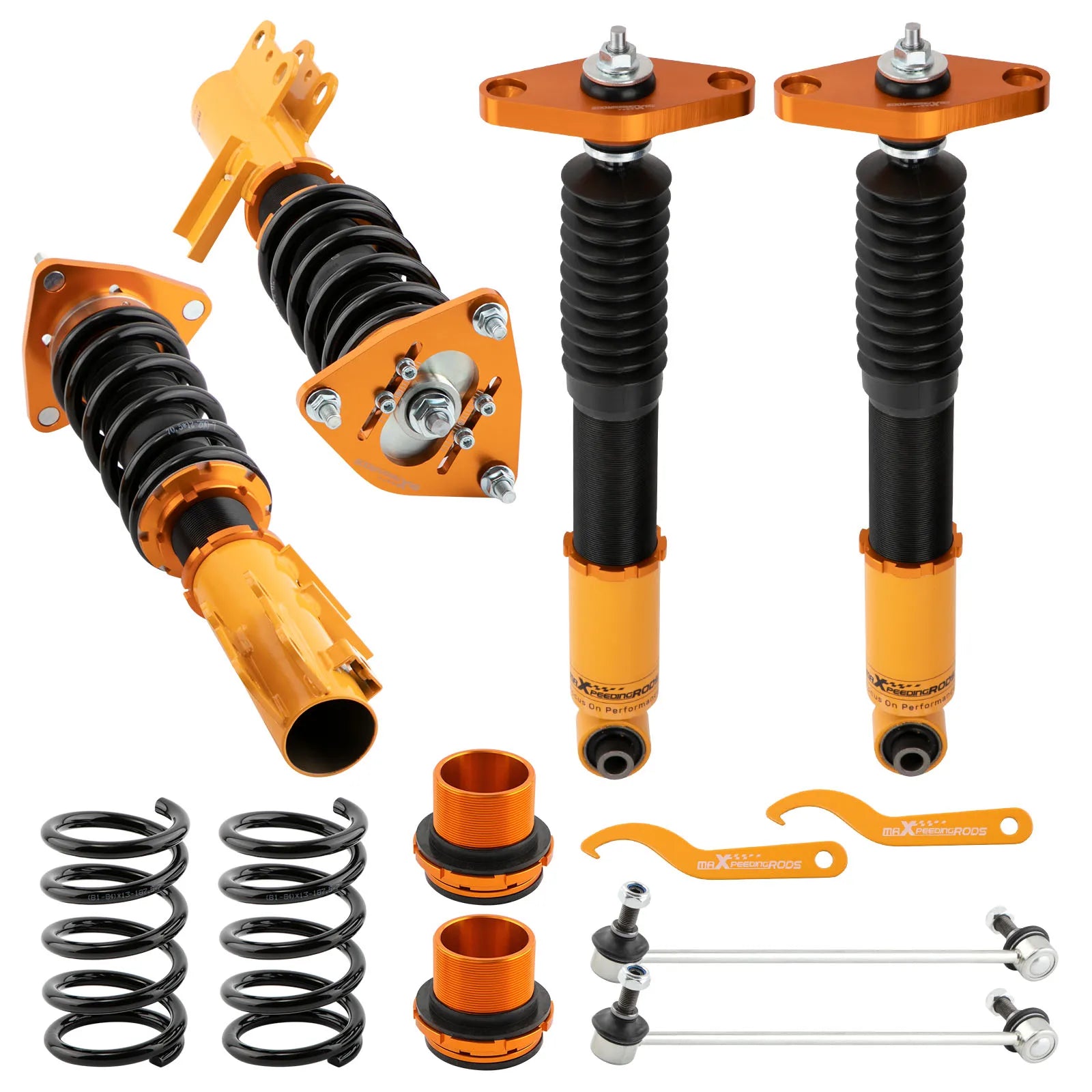 Maxpeedingrods  Coilovers Set for Hyundai Genesis Coupe 2-Door 2011-2015 Shock Absorbers Struts