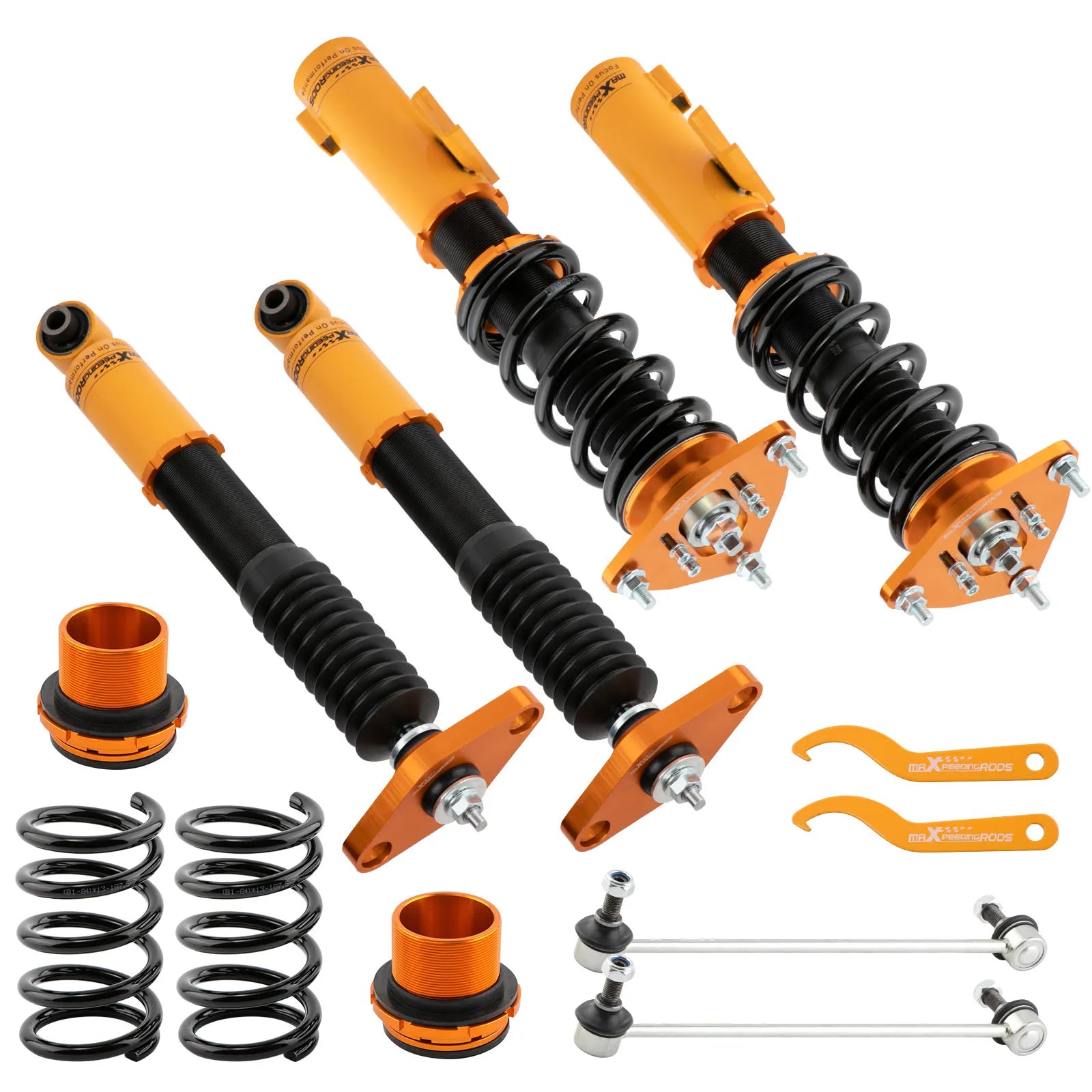Maxpeedingrods  Coilovers Set for Hyundai Genesis Coupe 2-Door 2011-2015 Shock Absorbers Struts