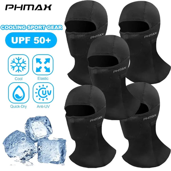 PHMAX Motorcycle Riding Mask Wind Protection And Warmth Breathable Full Face Mask Balaclava Hat Scarf Hood Moto Biker Wind Cap