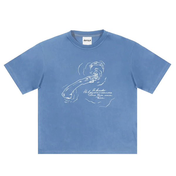 Smoke Oversized T Shirt