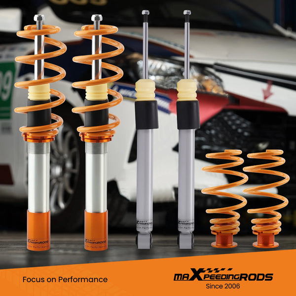 Shock Absorber Coilover Spring & Shock Assembly Coil for VW GOLF MK5 MK6 2.0TDi  For Audi A3 8P (FWD) 2006-2014