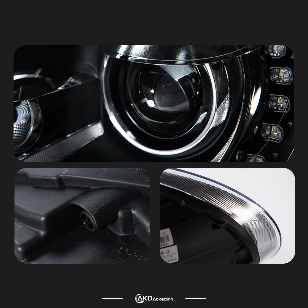 AKD Car Lights for VW Beetle Headlight 2013-2017 beetle Head Lamp Drl Projector Lens Automotive Accessories