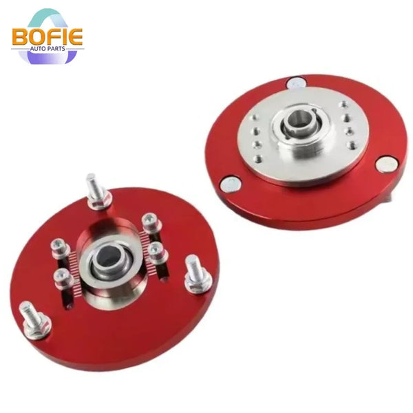 SAP002-RD Red Front Camber Plate Upper Mount For BMW E46 3 Series E36 E30 E36 E46 Z3 Coilover Kit Suspension Top Mounts