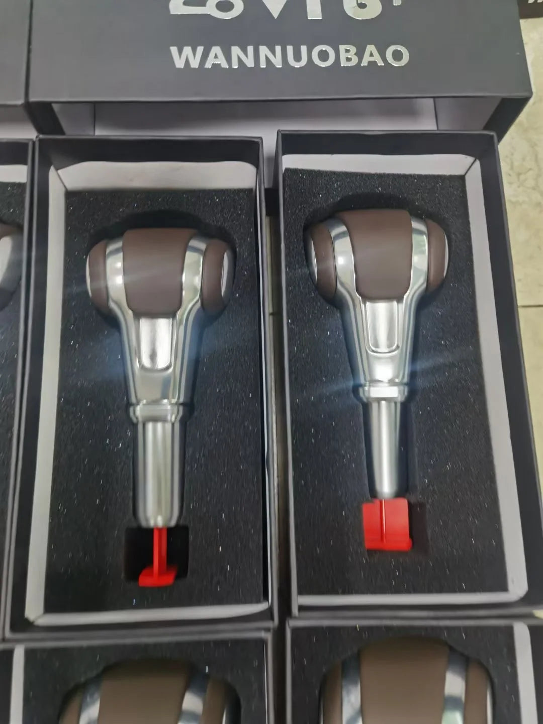 2011-2017 Carbon Fiber Car Aircraft Gear Handle Car Accessories Automatic Gearbox Gear Shift Knob Lever For Porsche Cayenne