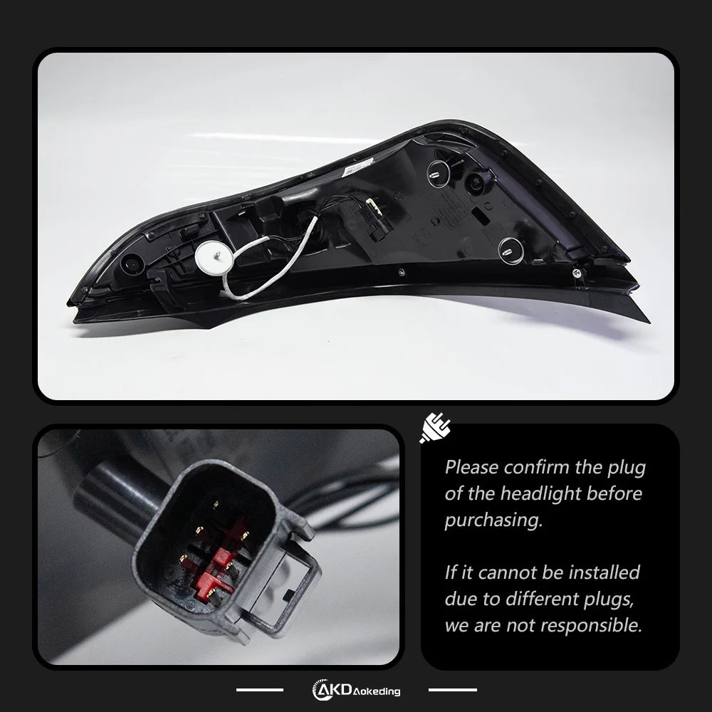 AKD Car Styling Tail Lamp for Jaguar XJ XJLTail Lights 2010-2018 XJL LED Tail Light DRL Brake Reverse Stop Lamp Automotive