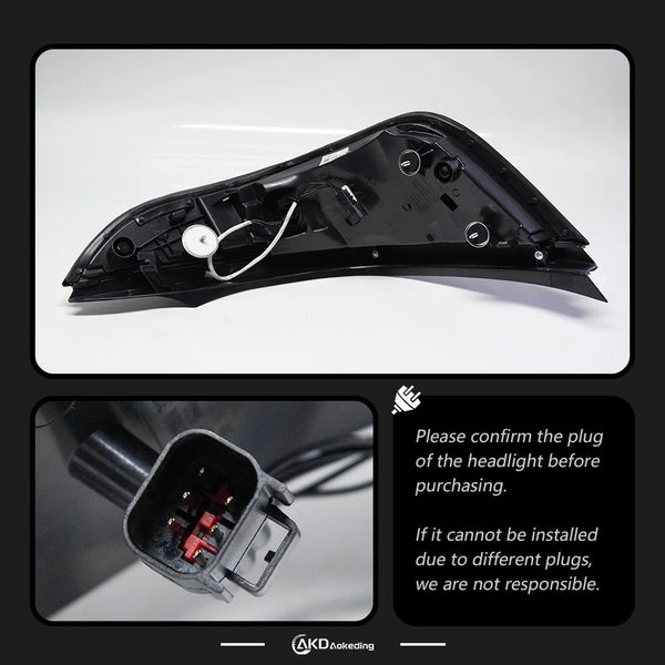 AKD Car Styling Tail Lamp for Jaguar XJ XJLTail Lights 2010-2018 XJL LED Tail Light DRL Brake Reverse Stop Lamp Automotive