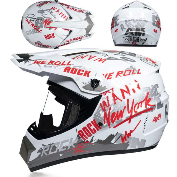 Lionstar Professional Unisex ABS Certified Motocross Helmet