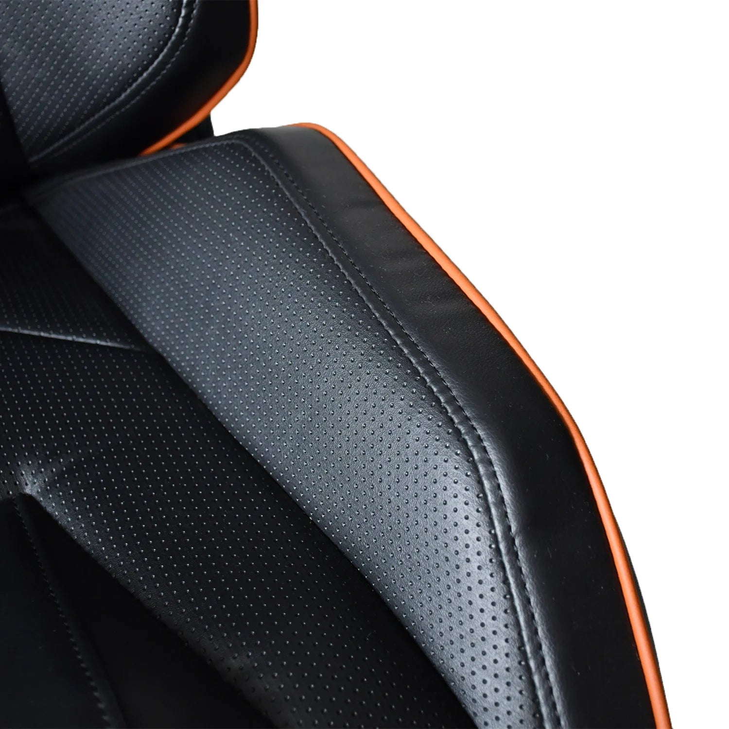 Tiypeor Double Slide Modified Car PVC Leather Race Seats Reclining Universal Racing Seat