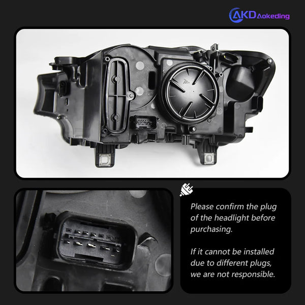 AKD Car Lights for BMW X3 F25 LED Headlight Projector Lens 2014-2017 X4 F26 Head Lamp Front DRL Signal Automotive Accessories