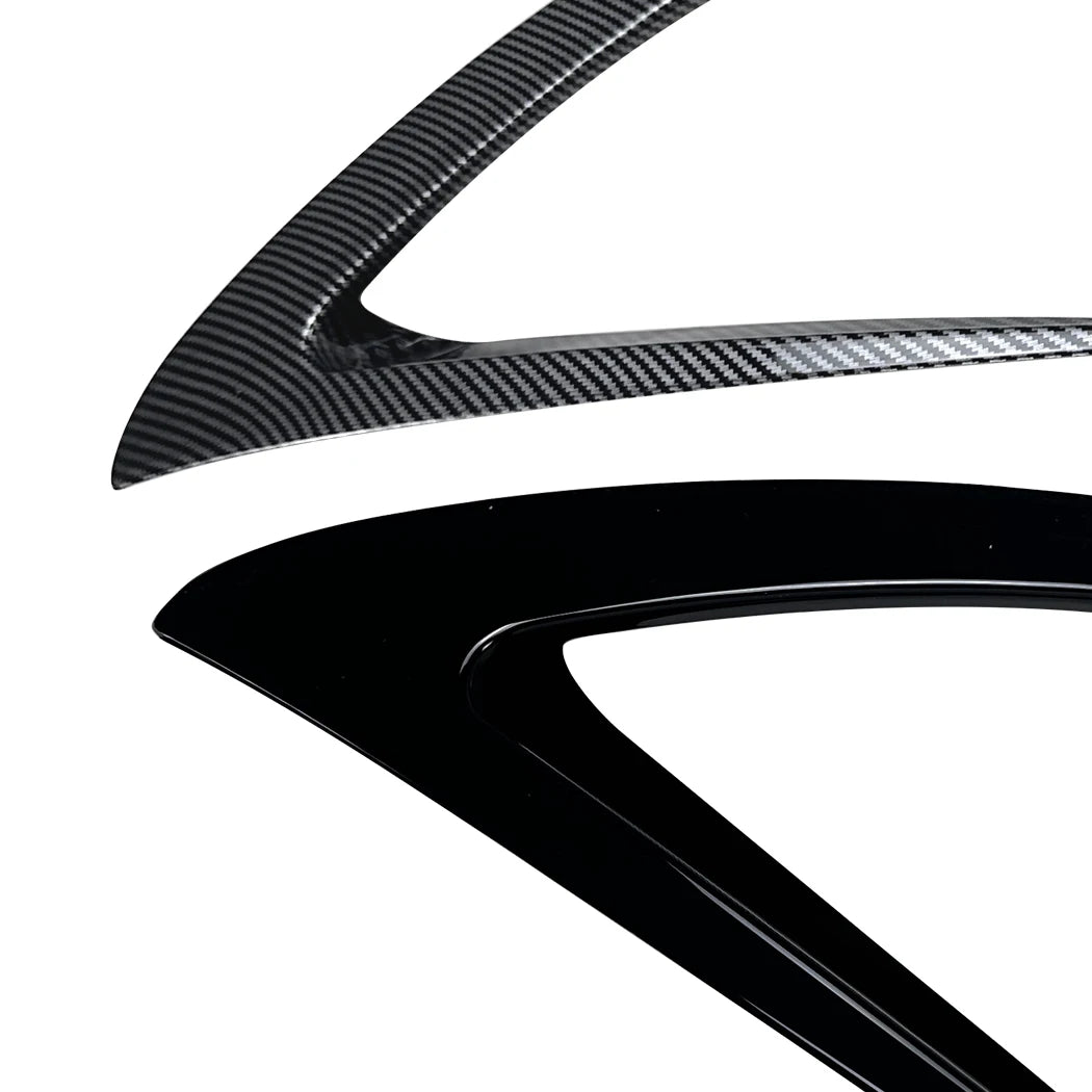 Front Side Rear Bumper Cover Wind Knife ABS Glossy Fog Lamp Trim Blade Trim Light For Mazda MX-5 Miata ND 2016+ Car Accessories