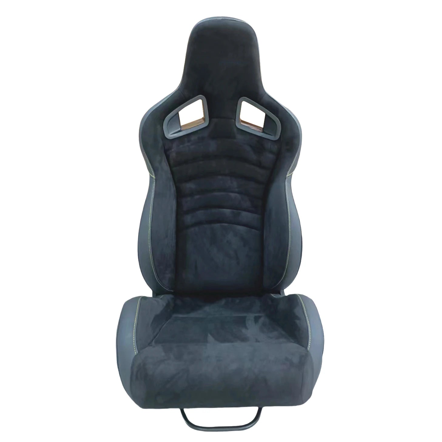Customizable racing seats High quality Universal Slider Black Suede Fiberglass Back Bucket Racing Seats