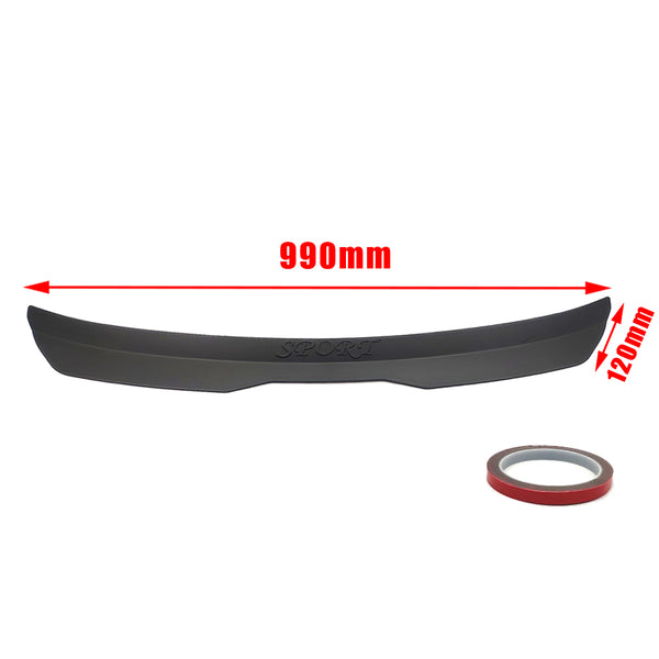 Hatchback rear roof lip spoiler wing Universal Car spoiler Rear Roof Lip Spoiler Wing ABS Decoration Strips Fit Hatchback Car