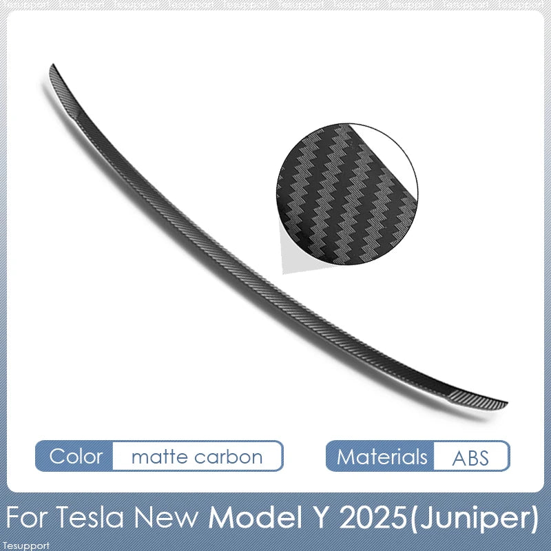 For Tesla Spoiler Model Y Juniper 2025 Accessories Spoilers Wings for Tesla Model 3 Highland 2025 3/Y 2017-2025 ABS Material