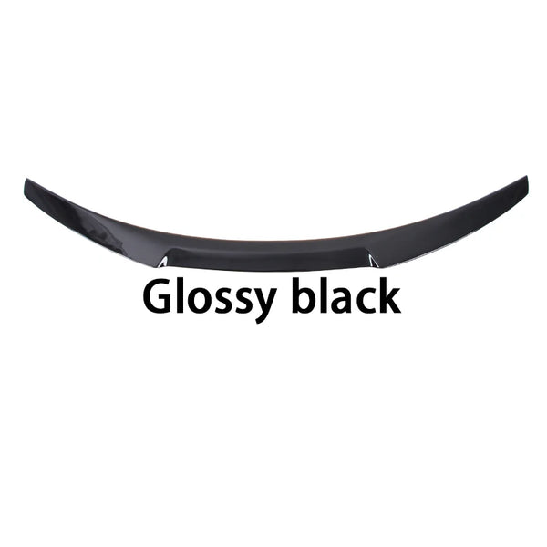 For BMW 3 Series G20 G28&M3 G80 M4 Style Carbon fiber Rear Spoiler Trunk wing 2018-2025 Carbon fiber Glossy black