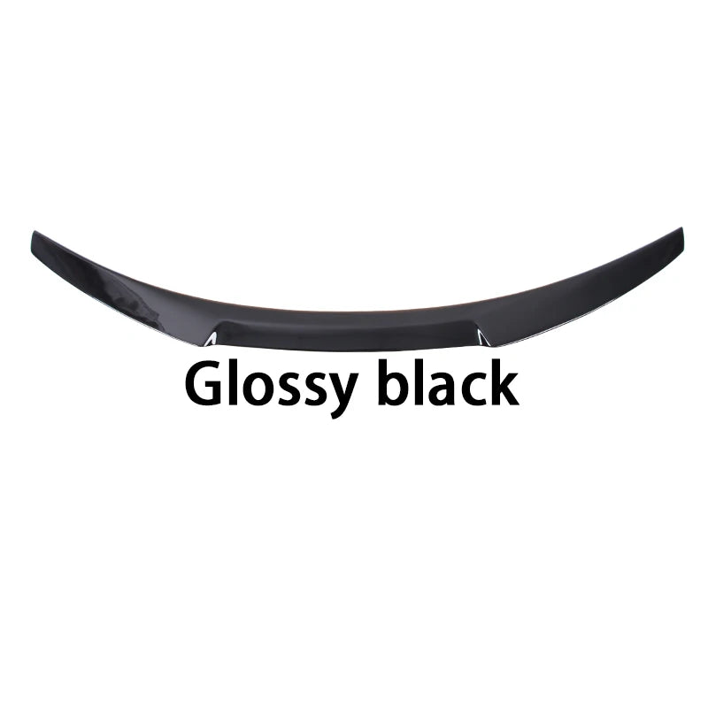 For BMW 3 Series G20 G28&M3 G80 M4 Style Carbon fiber Rear Spoiler Trunk wing 2018-2025 Carbon fiber Glossy black