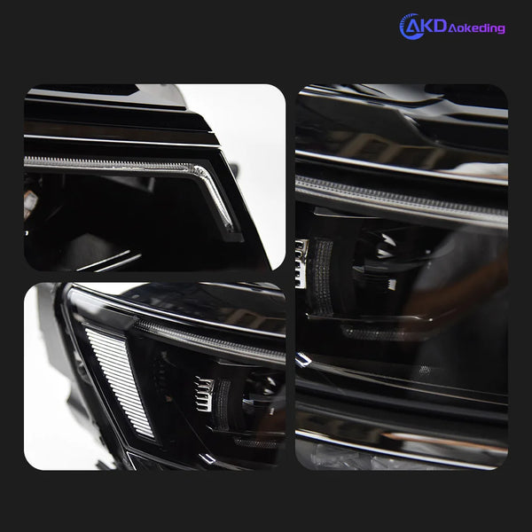 AKD Car Styling for VW Tiguan Headlights 2017-2021 Tiguan LED Headlight DRL Hid Head Lamp Angel Eye Bi Xenon Beam Accessories