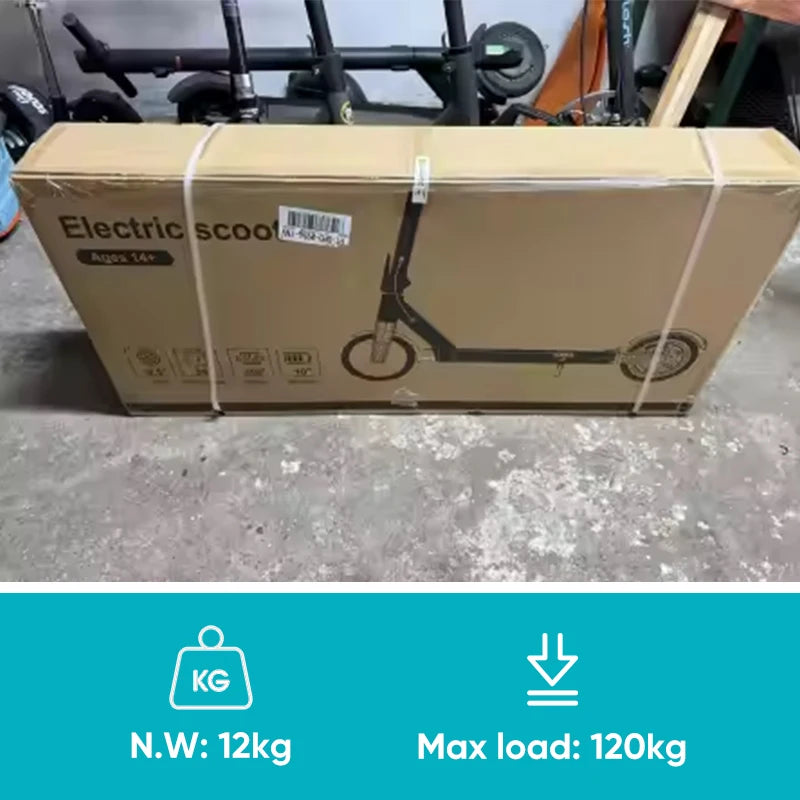 30KM Electric Scooter Adult 350W Foldable Electric Scooter 8.5 Inch Tire 36V/10.5ah E-scooter Dual Brake System Waterproof E9pro