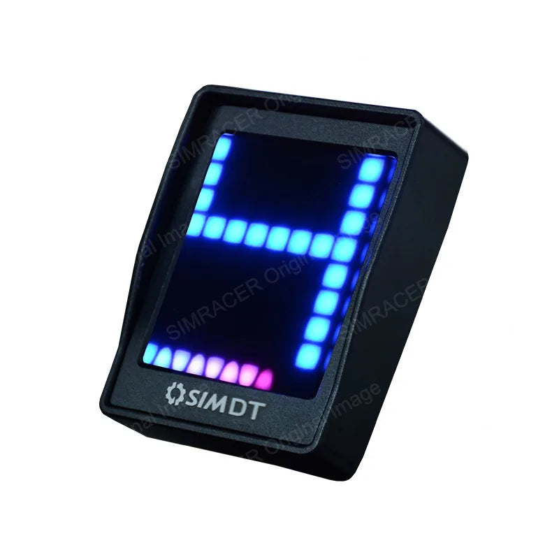 SIMDT PC Simracing Gear Display Dashboard Gear Instrument Panel for Racing Game Accessories for LogtiechG29 Thrustmaster Fanatec